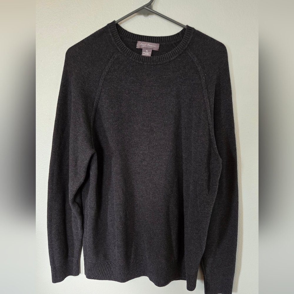 Daniel Cremieux Men's Gray Sweater Size XL
